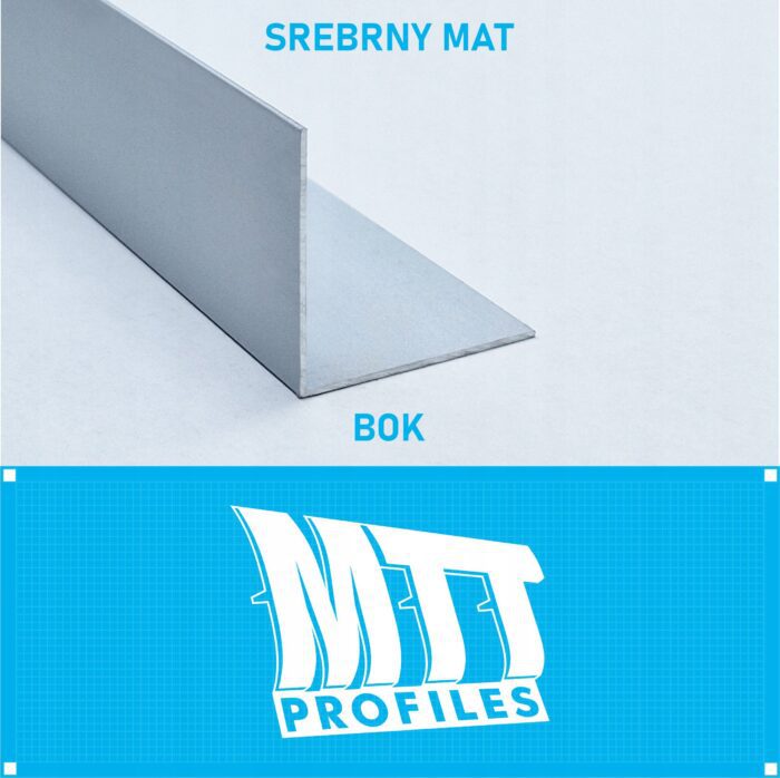 KĄTOWNIK aluminiowy 30x30mm anodowany 250cm - obrazek 2