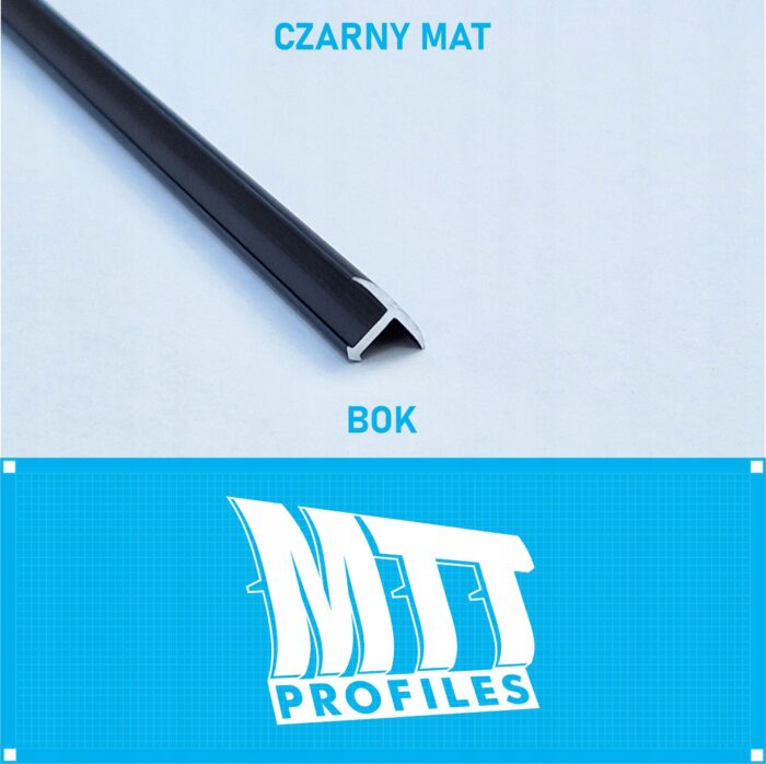 Listwa łącząca progowa TEOWNIK 13mm CZARNY MAT 2m - obrazek 2