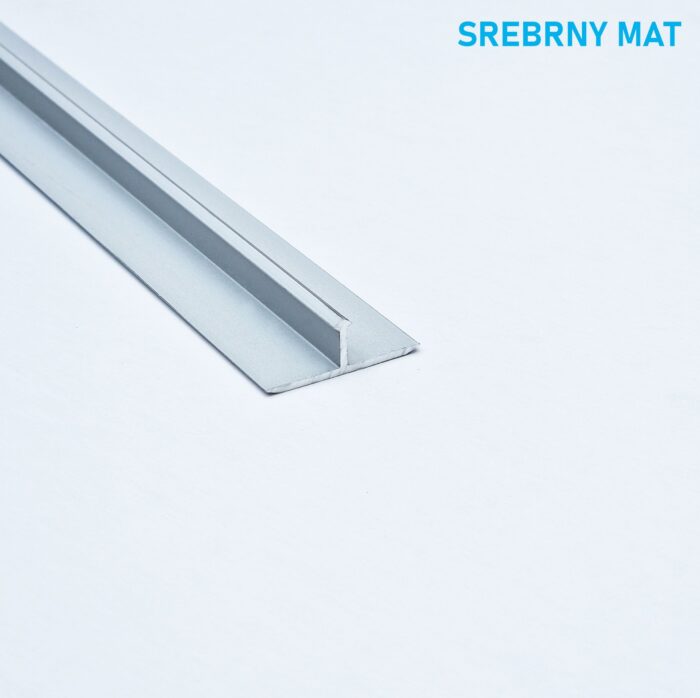 Listwa łącząca progowa TEOWNIK 25mm SREBRNY MAT 2m - obrazek 3