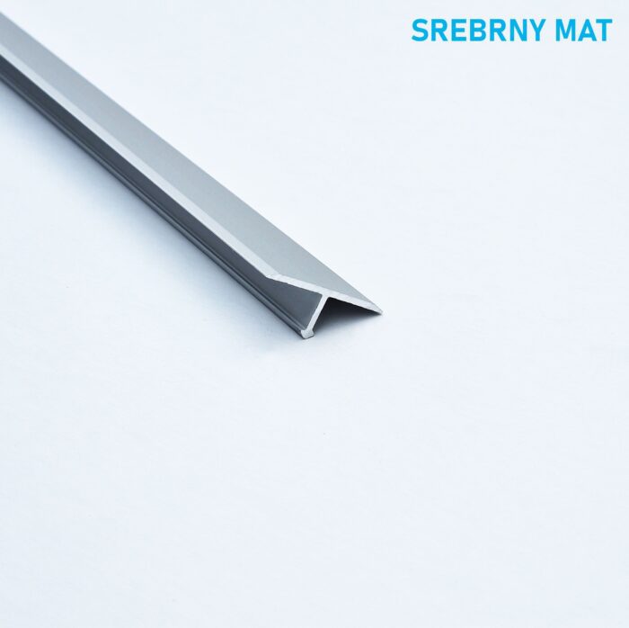Listwa łącząca progowa TEOWNIK 25mm SREBRNY MAT 1m - obrazek 2